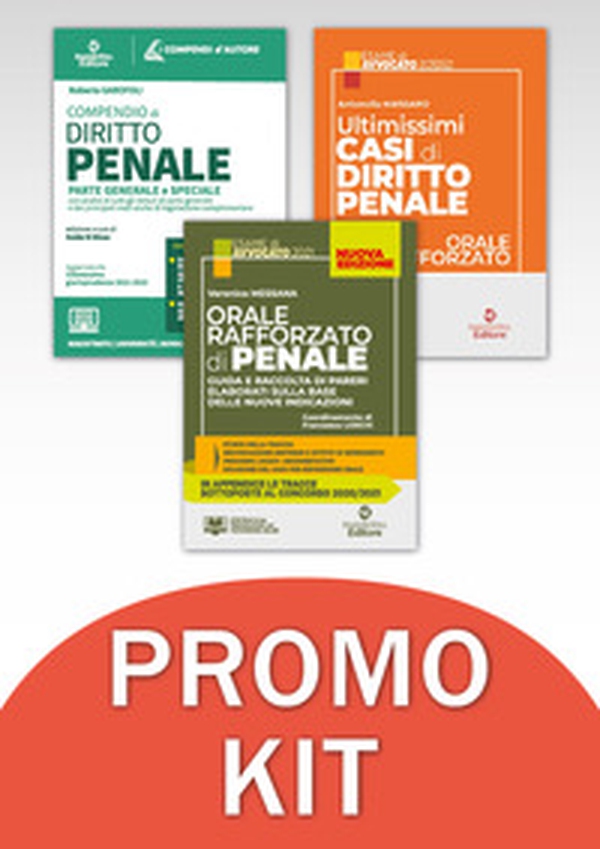 Speciale orale rafforzato 2022. Kit orale rafforzato di penale. Guida e raccolta di pareri elaborati sulla base delle nuove indicazioni-Ultimissimi casi di diritto penale. Orale rafforzato esame avvocato 2021/2022 - Librerie.coop Speciale orale rafforzato 2022. Kit orale rafforzato di penale. Guida e raccolta di pareri elaborati sulla base delle nuove indicazioni-Ultimissimi casi di diritto penale. Orale rafforzato esame avvocato 2021/2022 - Librerie.coop