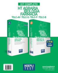 Hoepli test. Agraria, Biologia, Farmacia TOLC-AV, TOLC-S, TOLC-F, TOLC-B. Kit completo - Librerie.coop