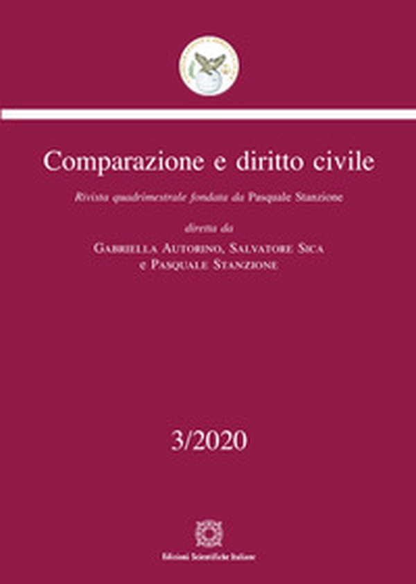 Comparazione e diritto civile - Vol. 3 - Librerie.coop Comparazione e diritto civile - Vol. 3 - Librerie.coop