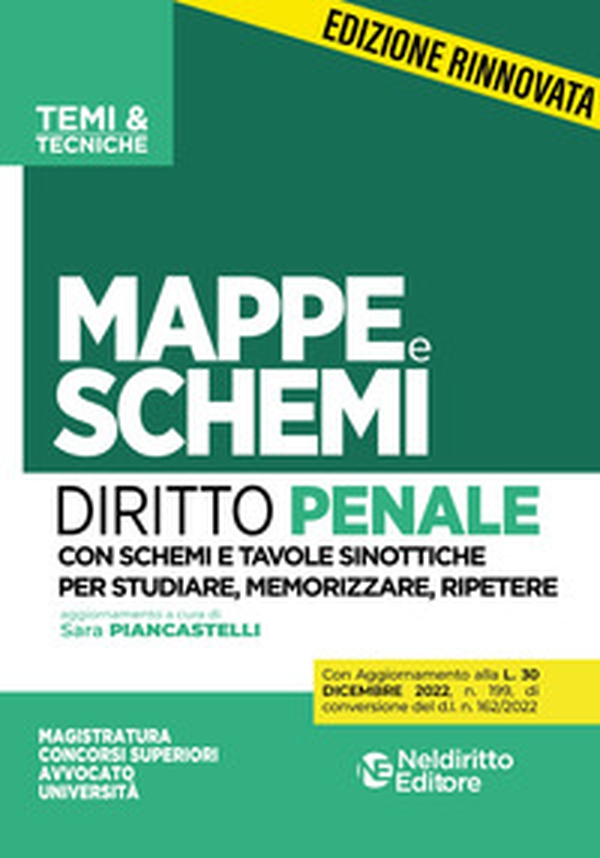 Mappe e schemi di diritto penale - Librerie.coop Mappe e schemi di diritto penale - Librerie.coop