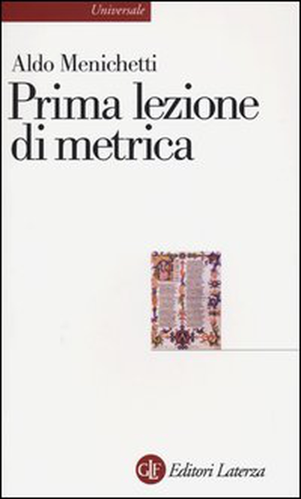 Prima lezione di metrica - Librerie.coop Prima lezione di metrica - Librerie.coop