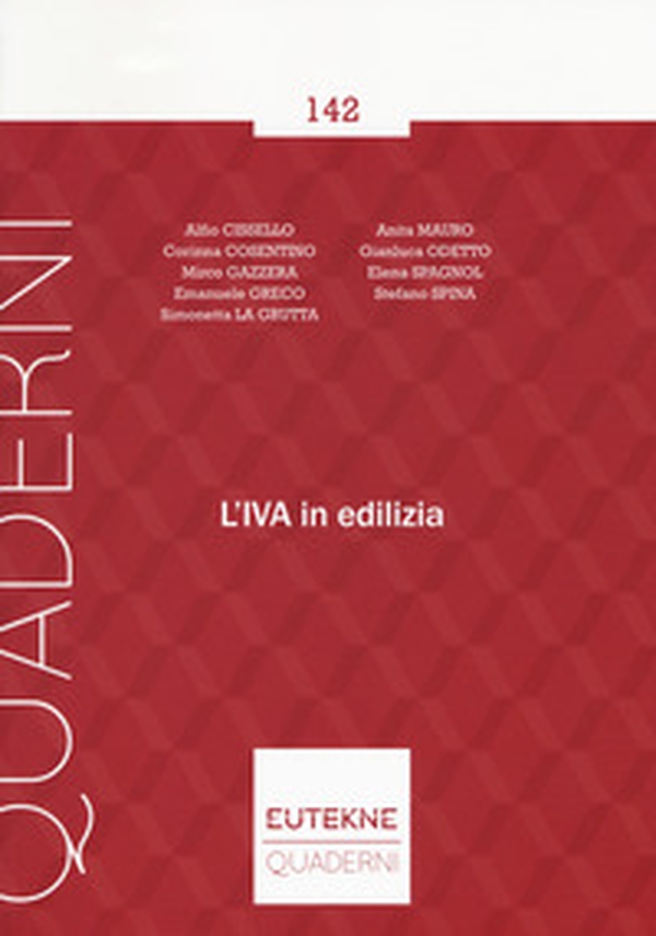 L'IVA in edilizia - Librerie.coop L'IVA in edilizia - Librerie.coop