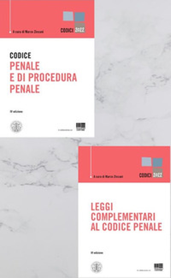 Kit codice penale e leggi complementari al codice penale - Librerie.coop Kit codice penale e leggi complementari al codice penale - Librerie.coop