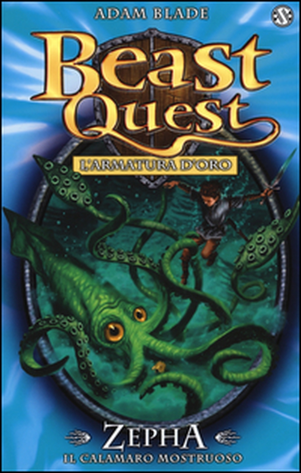 Zepha. Il calamaro mostruoso. L'armatura d'oro. Beast Quest - Librerie.coop Zepha. Il calamaro mostruoso. L'armatura d'oro. Beast Quest - Librerie.coop