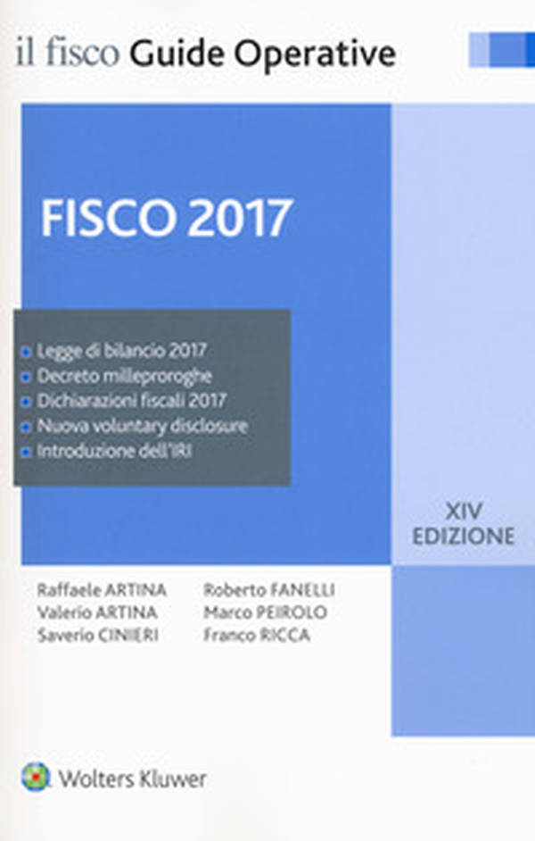 Fisco 2017. Imposte e adempimenti - Librerie.coop Fisco 2017. Imposte e adempimenti - Librerie.coop