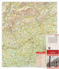 Vicenza. Carta stradale della provincia 1:150.000 - Librerie.coop