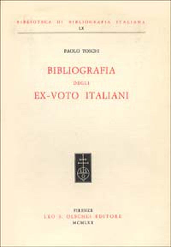 Bibliografia degli ex-voto italiani - Librerie.coop Bibliografia degli ex-voto italiani - Librerie.coop
