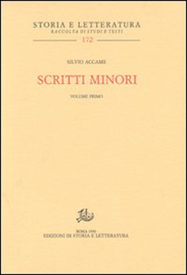 Scritti minori vol. 1-3 - Librerie.coop Scritti minori vol. 1-3 - Librerie.coop