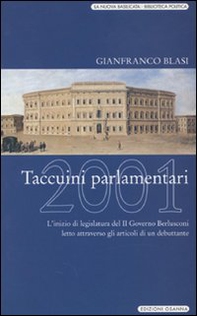 Taccuini parlamentari 2001 - Librerie.coop