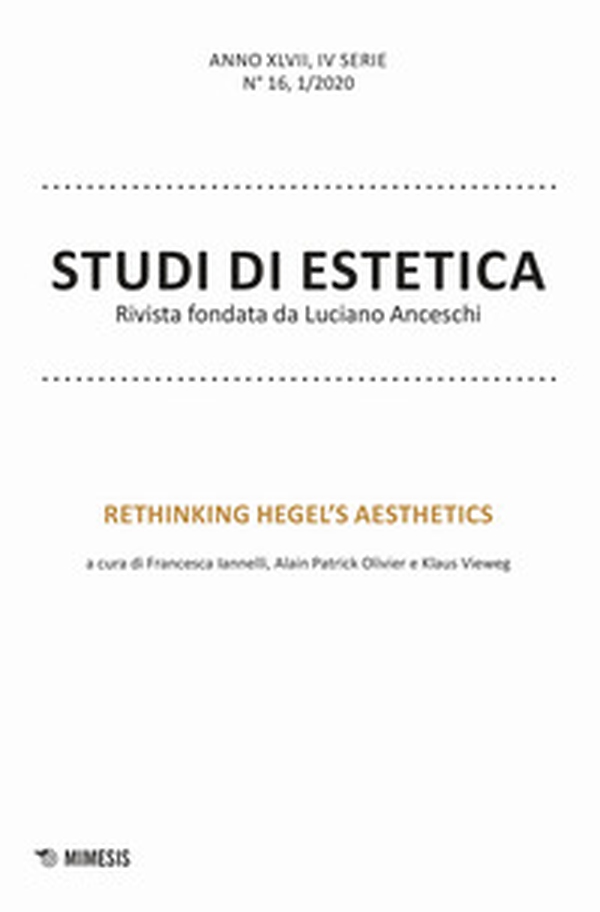 Studi di estetica - Librerie.coop Studi di estetica - Librerie.coop