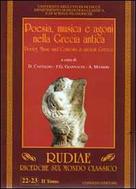 Poesia, musica e agoni nella Grecia antica. Ediz. italiana e inglese - Librerie.coop