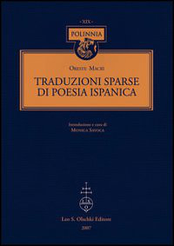 Traduzioni sparse di poesia ispanica. Testo spagnolo a fronte - Librerie.coop Traduzioni sparse di poesia ispanica. Testo spagnolo a fronte - Librerie.coop