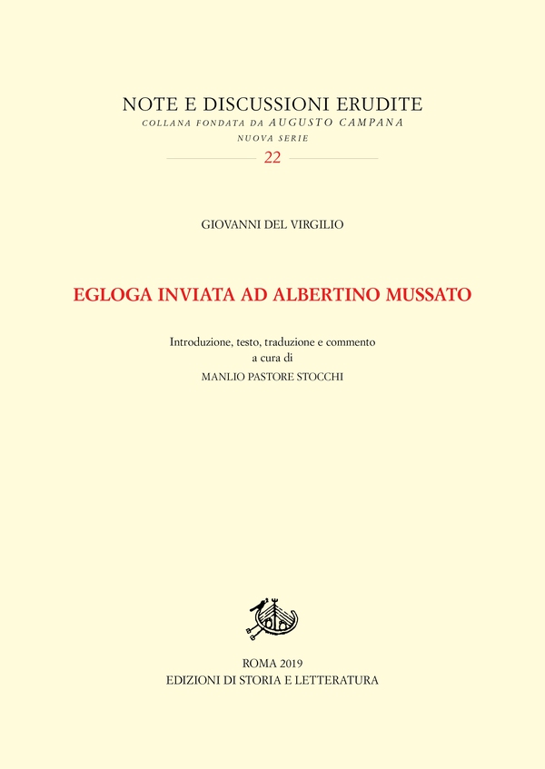 Egloga inviata ad Albertino Mussato - Librerie.coop Egloga inviata ad Albertino Mussato - Librerie.coop