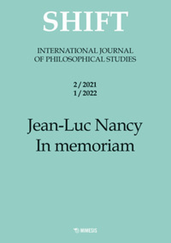Shift. International journal of philosophical studies - Vol. 2-1 - Librerie.coop Shift. International journal of philosophical studies - Vol. 2-1 - Librerie.coop