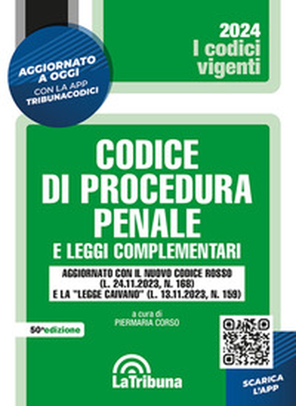 Codice di procedura penale e leggi complementari - Librerie.coop Codice di procedura penale e leggi complementari - Librerie.coop