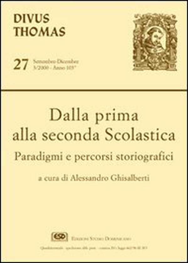 Dalla prima alla seconda scolastica. Paradigmi e percorsi storiografici - Librerie.coop Dalla prima alla seconda scolastica. Paradigmi e percorsi storiografici - Librerie.coop