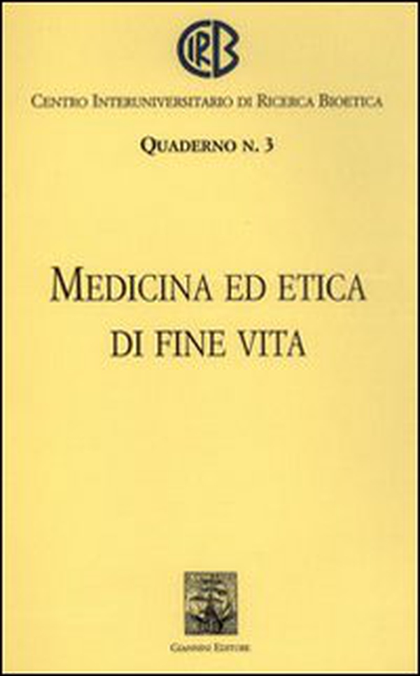 Medicina ed etica di fine vita - Librerie.coop Medicina ed etica di fine vita - Librerie.coop