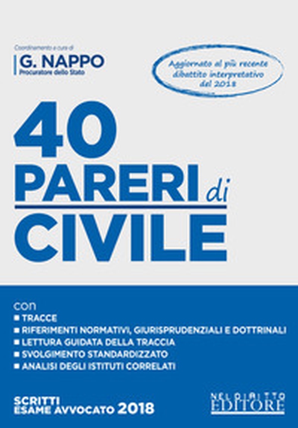 40 pareri di civile - Librerie.coop 40 pareri di civile - Librerie.coop