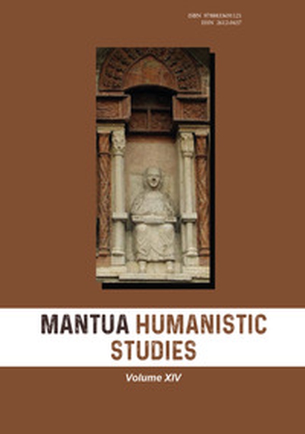 Mantua humanistic studies - Librerie.coop Mantua humanistic studies - Librerie.coop