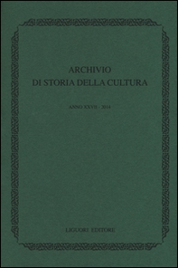 Archivio di storia della cultura (2014) - Librerie.coop