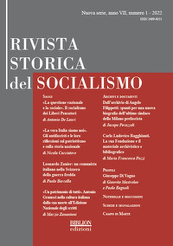 Rivista storica del socialismo - Librerie.coop Rivista storica del socialismo - Librerie.coop
