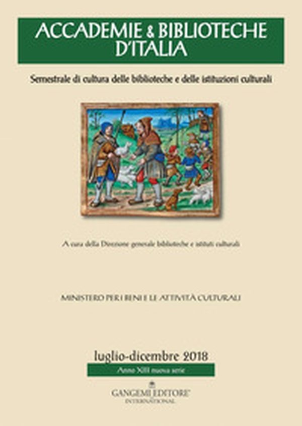 Accademie & biblioteche d'Italia - Vol. 3-4 - Librerie.coop Accademie & biblioteche d'Italia - Vol. 3-4 - Librerie.coop