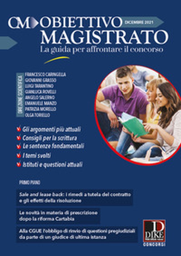 Obiettivo magistrato. La guida per affrontare il concorso - Vol. 9 - Librerie.coop Obiettivo magistrato. La guida per affrontare il concorso - Vol. 9 - Librerie.coop