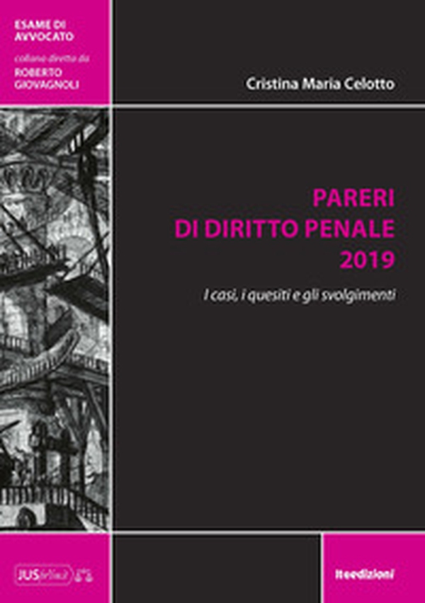 Pareri di diritto penale 2019. I casi, i quesiti e gli svolgimenti - Librerie.coop Pareri di diritto penale 2019. I casi, i quesiti e gli svolgimenti - Librerie.coop