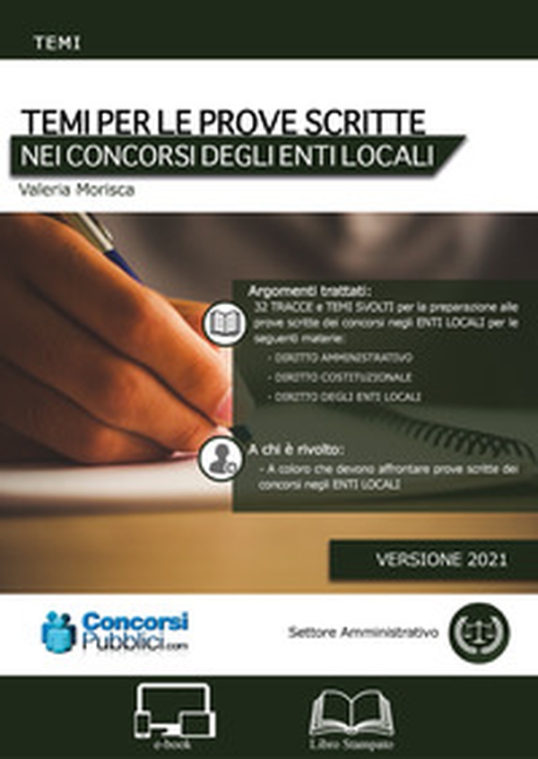 Temi per le prove scritte nei concorsi degli enti locali - Librerie.coop Temi per le prove scritte nei concorsi degli enti locali - Librerie.coop