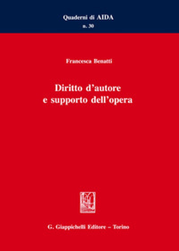 Diritto d'autore e supporto dell'opera - Librerie.coop Diritto d'autore e supporto dell'opera - Librerie.coop