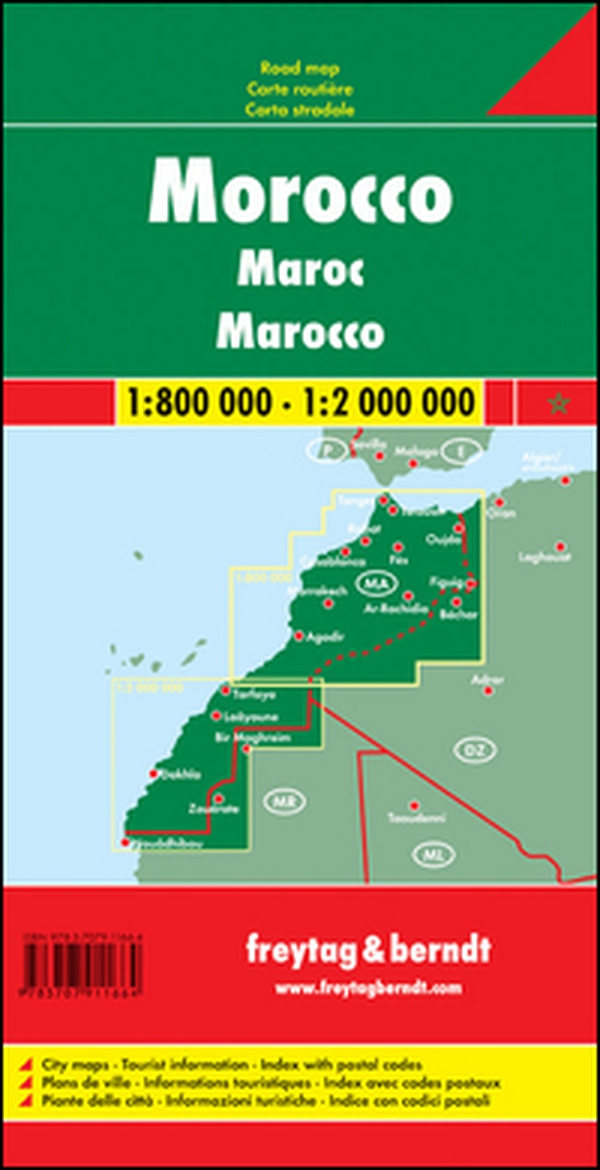 Marocco 1:800.000-1:2.000.000 - Librerie.coop Marocco 1:800.000-1:2.000.000 - Librerie.coop