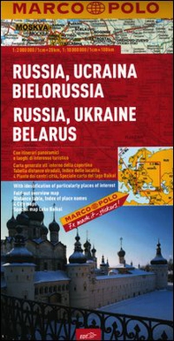 Russia, Ucraina, Bielorussia 1:2.000.000 - Librerie.coop
