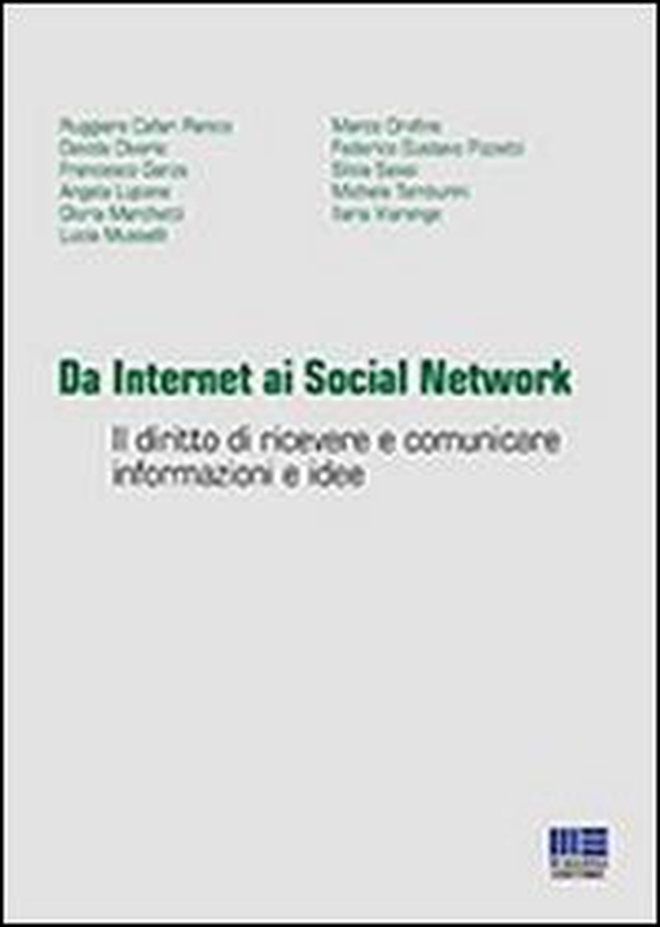 Da internet ai social network - Librerie.coop Da internet ai social network - Librerie.coop
