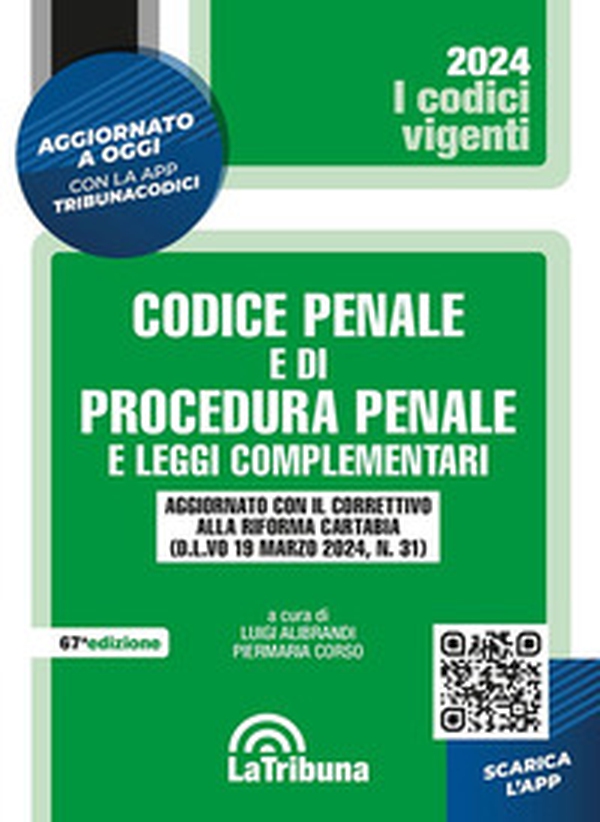 Codice penale e di procedura penale e leggi complementari - Librerie.coop Codice penale e di procedura penale e leggi complementari - Librerie.coop