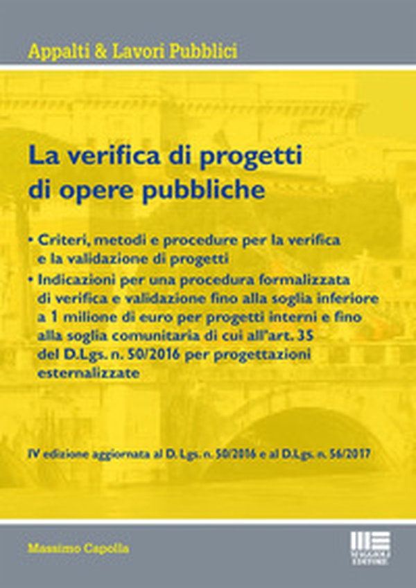 La verifica di progetti di opere pubbliche - Librerie.coop La verifica di progetti di opere pubbliche - Librerie.coop