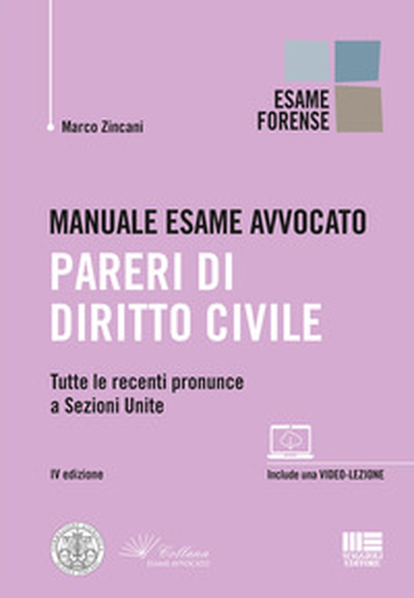 Manuale esame avvocato. Pareri di diritto civile - Librerie.coop Manuale esame avvocato. Pareri di diritto civile - Librerie.coop