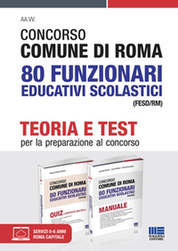 Concorso Comune di Roma 80 Funzionari educativi scolastici (FESD/RM) - Librerie.coop Concorso Comune di Roma 80 Funzionari educativi scolastici (FESD/RM) - Librerie.coop