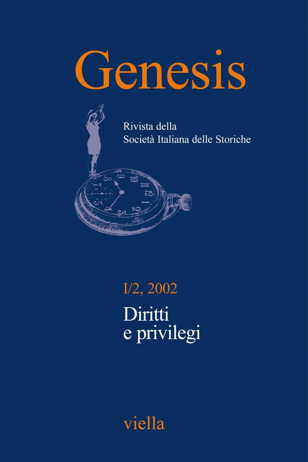 Genesis. Rivista della Società italiana delle storiche (2002) Vol. 1/2 - Librerie.coop Genesis. Rivista della Società italiana delle storiche (2002) Vol. 1/2 - Librerie.coop