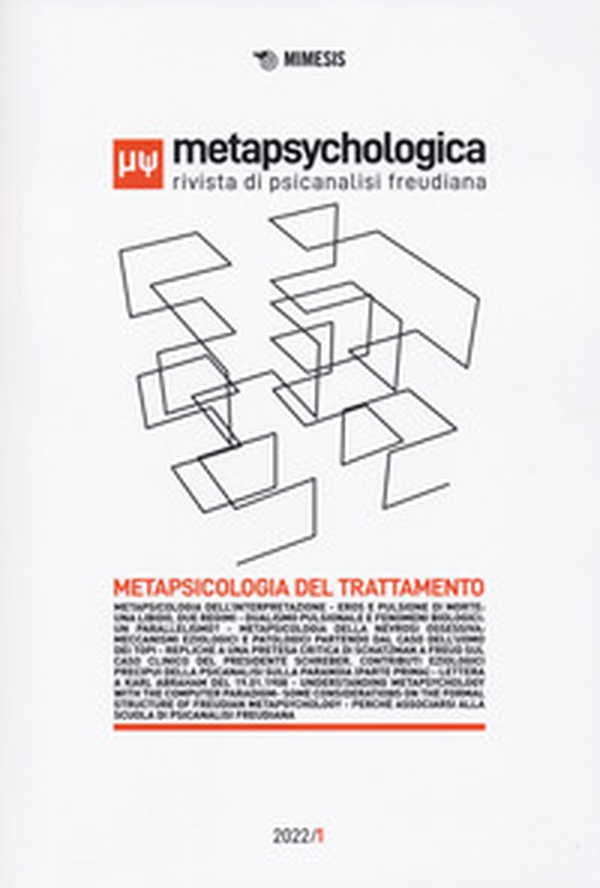 Metapsychologica. Rivista di psicanalisi freudiana - Vol. 1 - Librerie.coop Metapsychologica. Rivista di psicanalisi freudiana - Vol. 1 - Librerie.coop