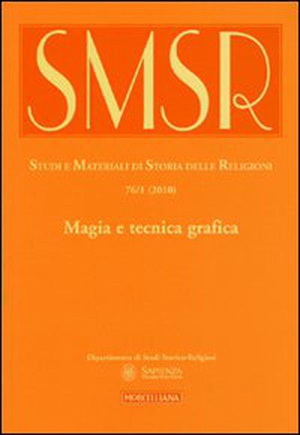 SMSR. Studi e materiali di storia delle religioni - Librerie.coop SMSR. Studi e materiali di storia delle religioni - Librerie.coop