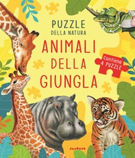 Animali della giungla. Puzzle della natura. Libro puzzle - Librerie.coop