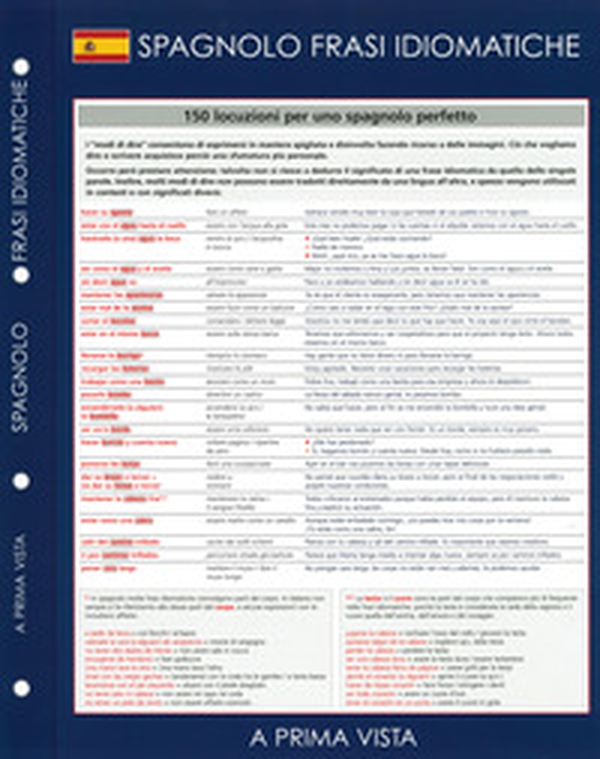 A prima vista. Spagnolo: frasi idiomatiche - Librerie.coop A prima vista. Spagnolo: frasi idiomatiche - Librerie.coop