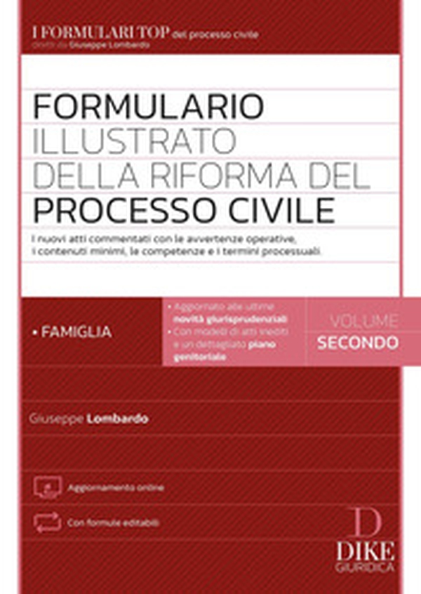 Formulario illustrato della riforma del processo civile - Vol. 2 - Librerie.coop Formulario illustrato della riforma del processo civile - Vol. 2 - Librerie.coop