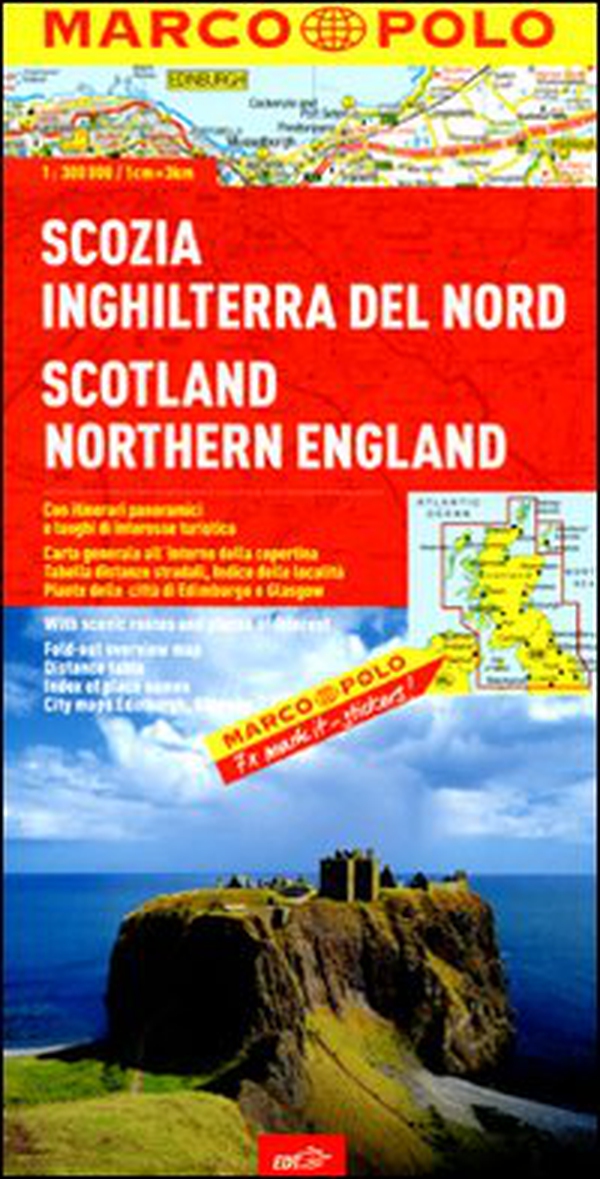 Scozia, Inghilterra del Nord 1:300.000 - Librerie.coop Scozia, Inghilterra del Nord 1:300.000 - Librerie.coop