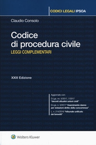 Codice di procedura civile. Leggi complementari - Librerie.coop