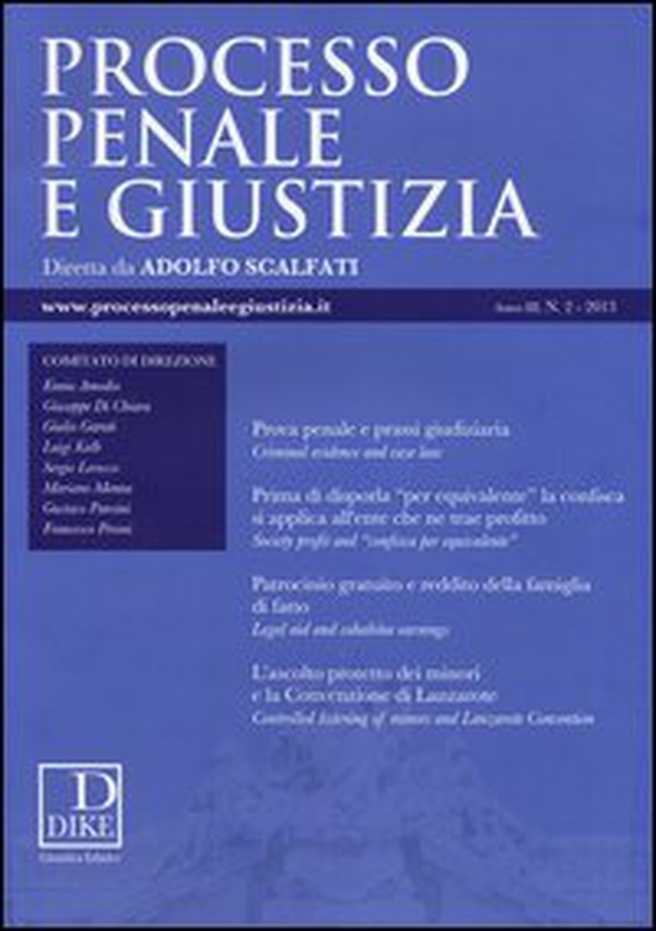 Processo penale e giustizia - Vol. 2 - Librerie.coop Processo penale e giustizia - Vol. 2 - Librerie.coop