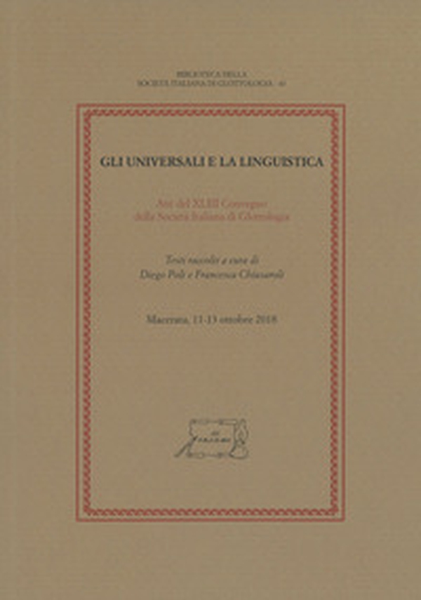 Gli universali e la linguistica - Librerie.coop Gli universali e la linguistica - Librerie.coop