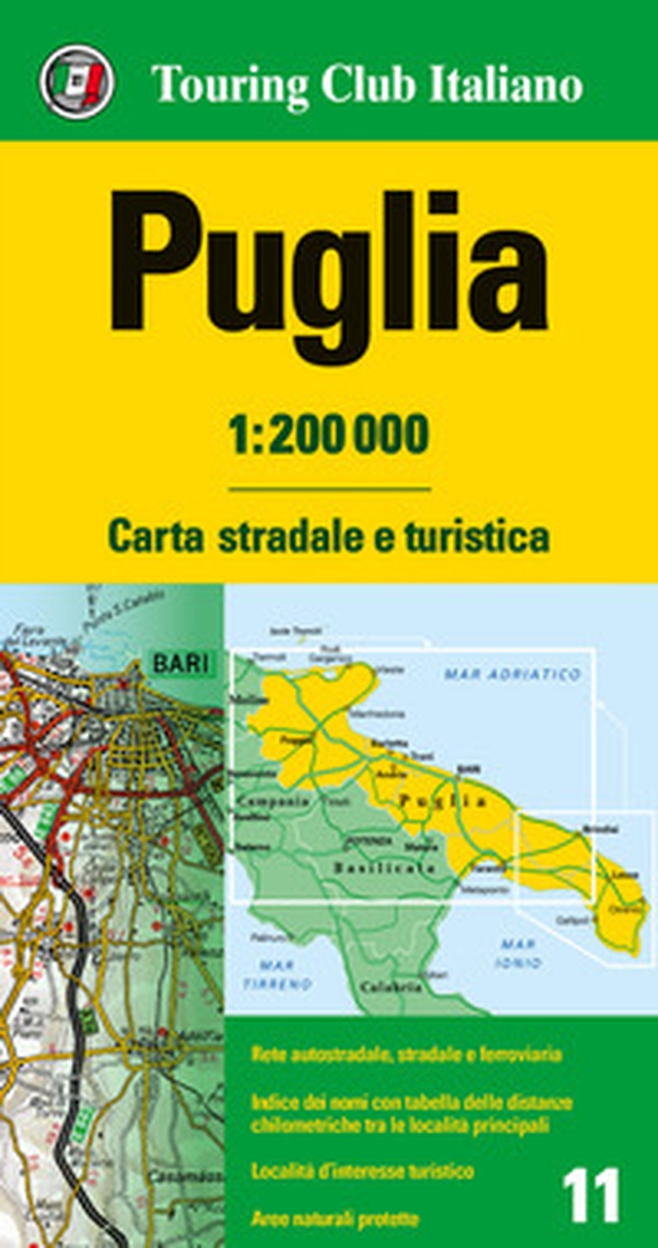 Puglia 1:200.000. Carta stradale e turistica - Librerie.coop Puglia 1:200.000. Carta stradale e turistica - Librerie.coop