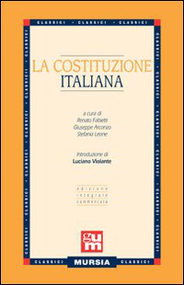 La costituzione italiana - Librerie.coop La costituzione italiana - Librerie.coop