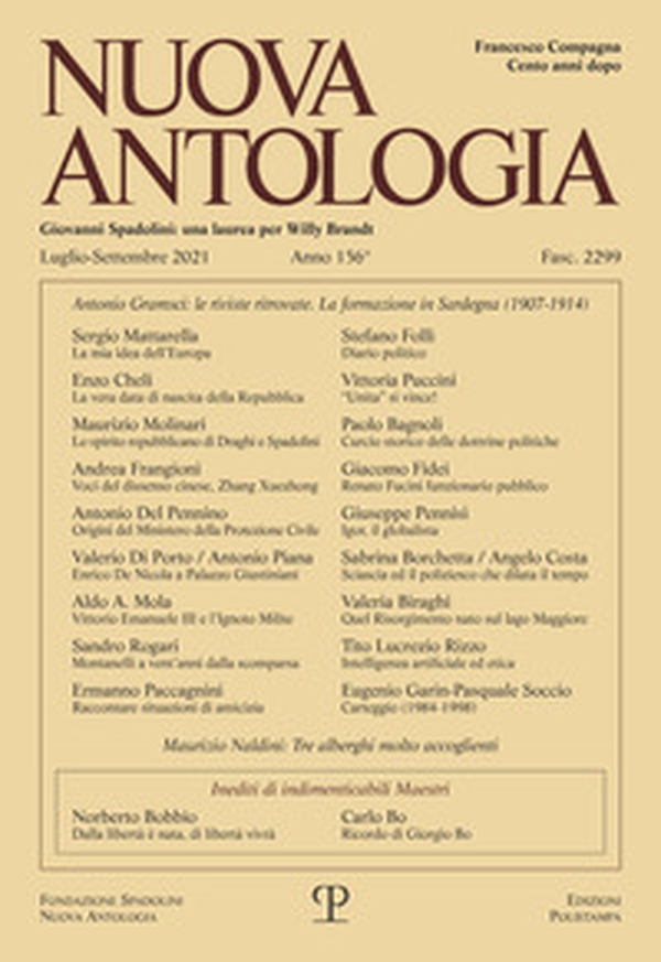 Nuova antologia - Librerie.coop Nuova antologia - Librerie.coop